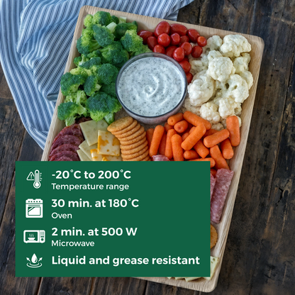 Disposable Palm Leaf Trays 14" x 10" | 10 Pcs Bulk